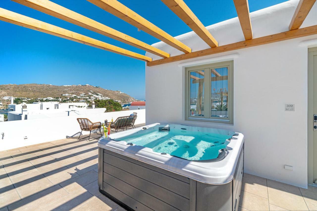 Mykonos Cactus Hotel Ornos  Exterior foto