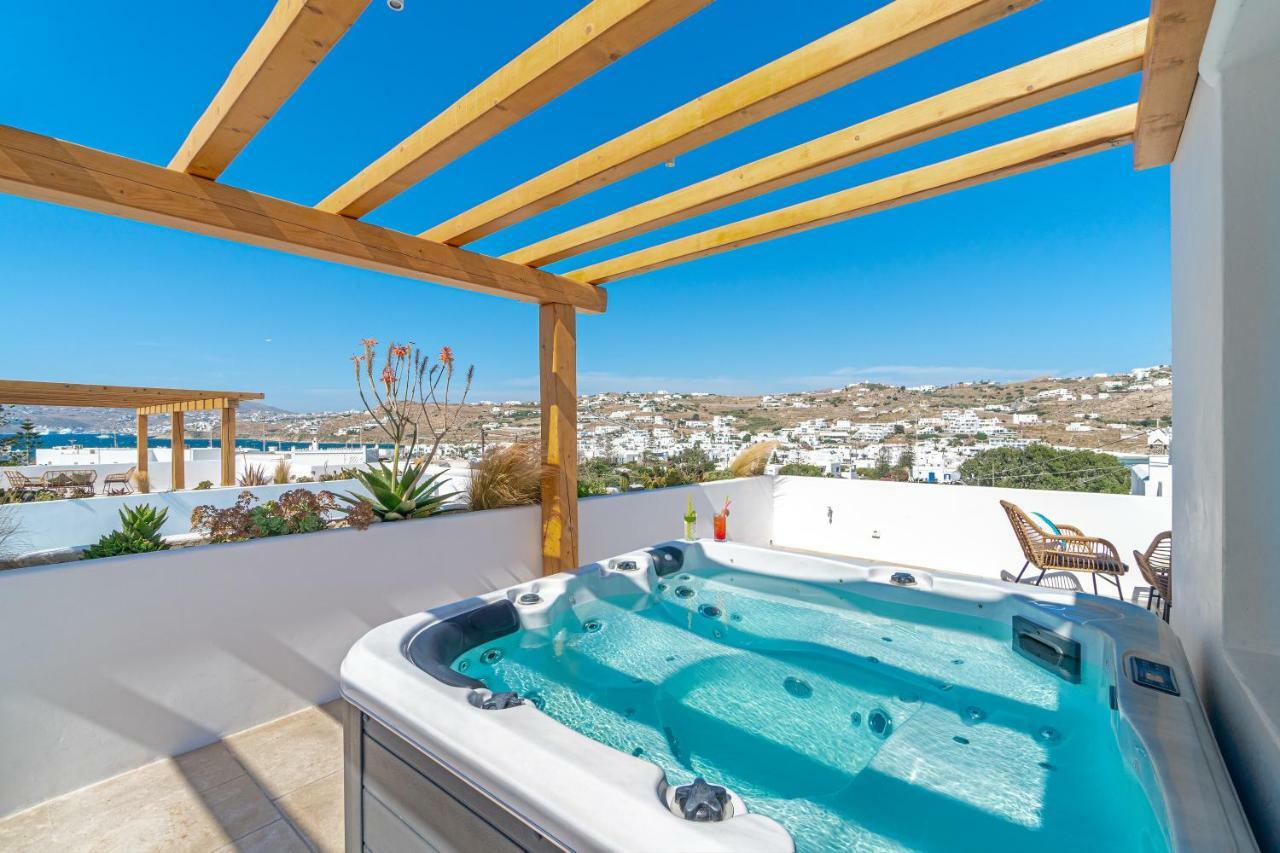 Mykonos Cactus Hotel Ornos  Exterior foto